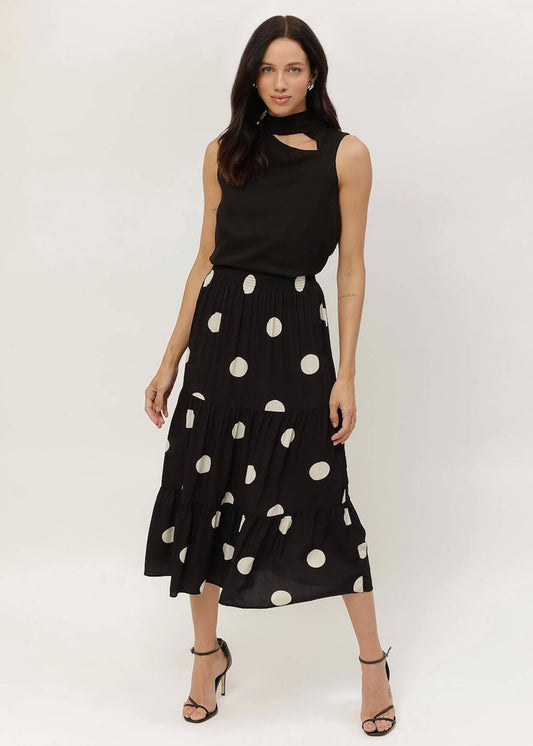 BLUSA PRETA SEM MANGAS