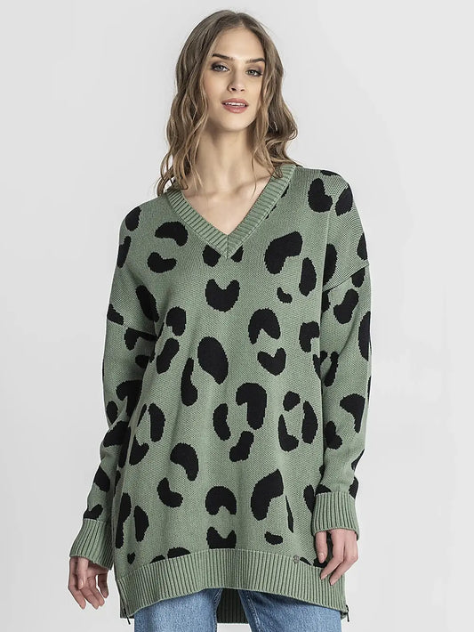 JOLOVERS Camisola Animal Print ruga 3243