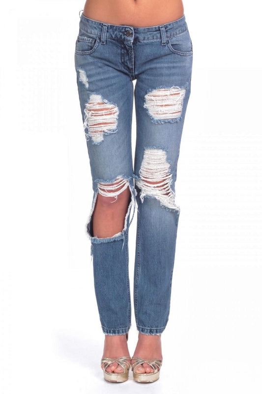 CALÇAS DE GANGA RASGÕES