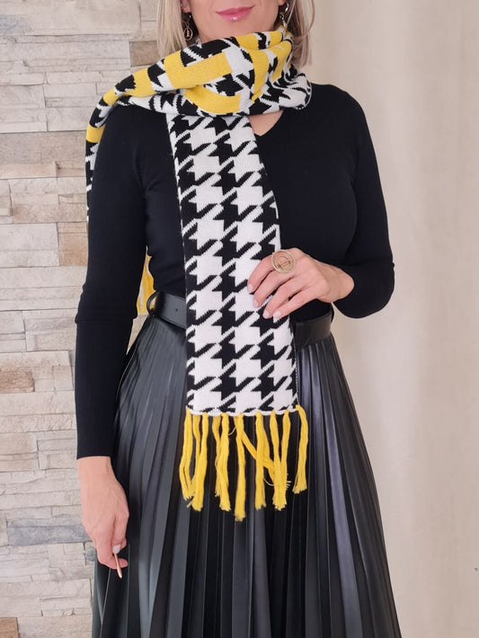 CACHECOL PIED-DE-POULE