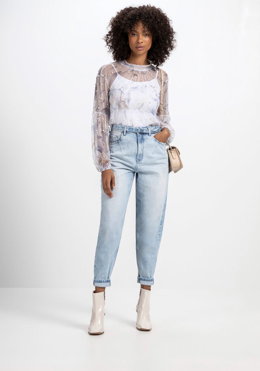 JOLOVERS_Camisola-Tule-Estampada-Perolas_9809L