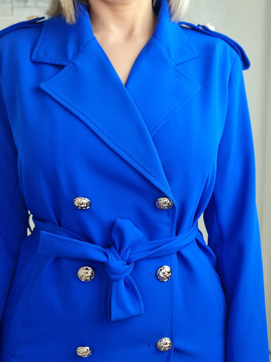 VESTIDO/BLAZER AZULÃO