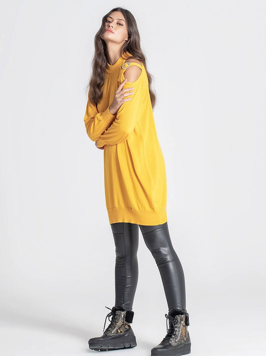 RUGA 3091 Tunica com fivela no ombro MAJODI.COM