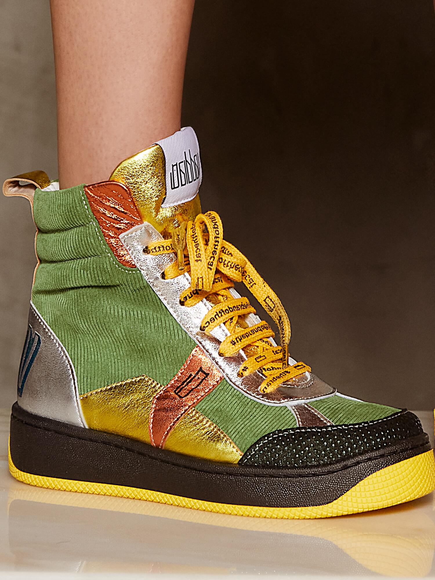 VADDIA FIGARO Sapatilhas altas verde JOLOVERS