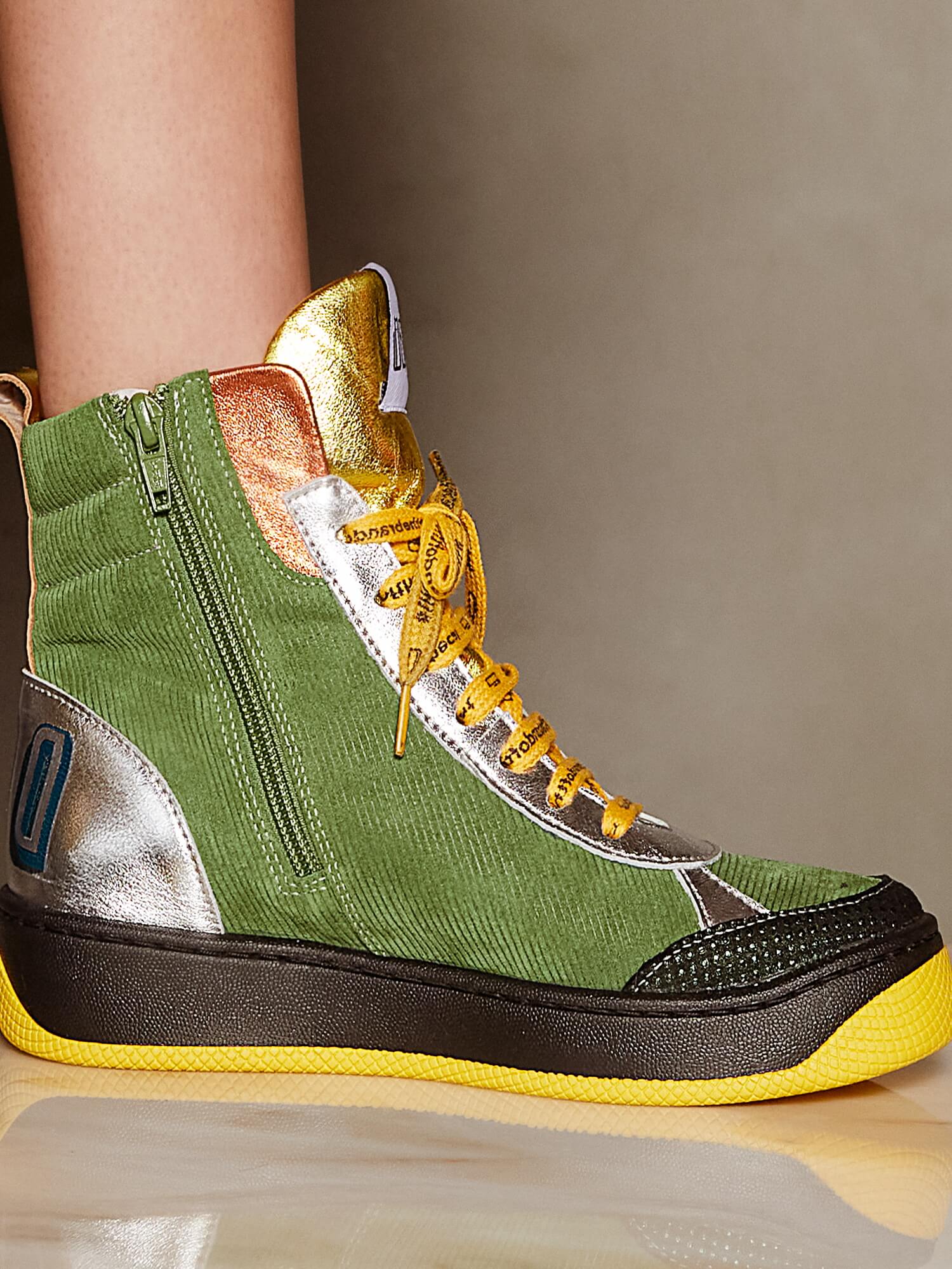 VADDIA FIGARO Sapatilhas altas verde JOLOVERS