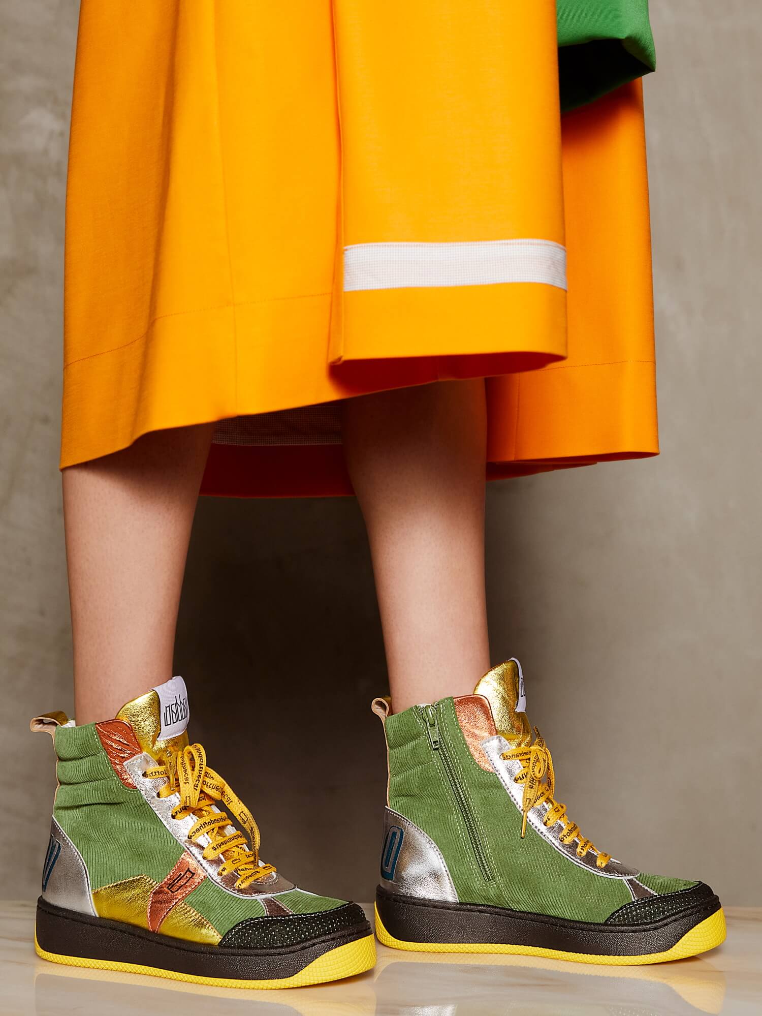 VADDIA FIGARO Sapatilhas altas verde JOLOVERS