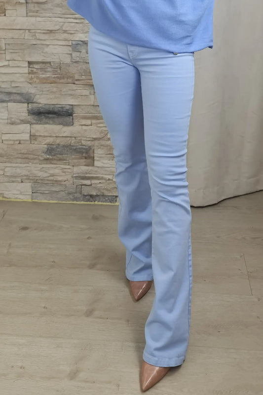 CALÇA DE GANGA À BOCA DE SINO