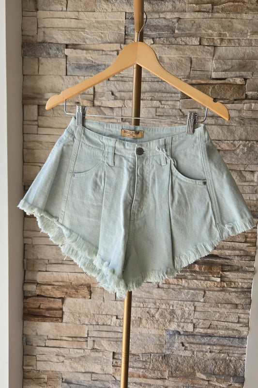 CALÇÕES DE GANGA CURTO VERDE ÁGUA