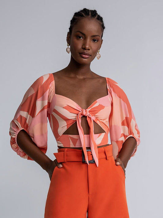 lezalez 4535L Blusa crop top JOLOVERS