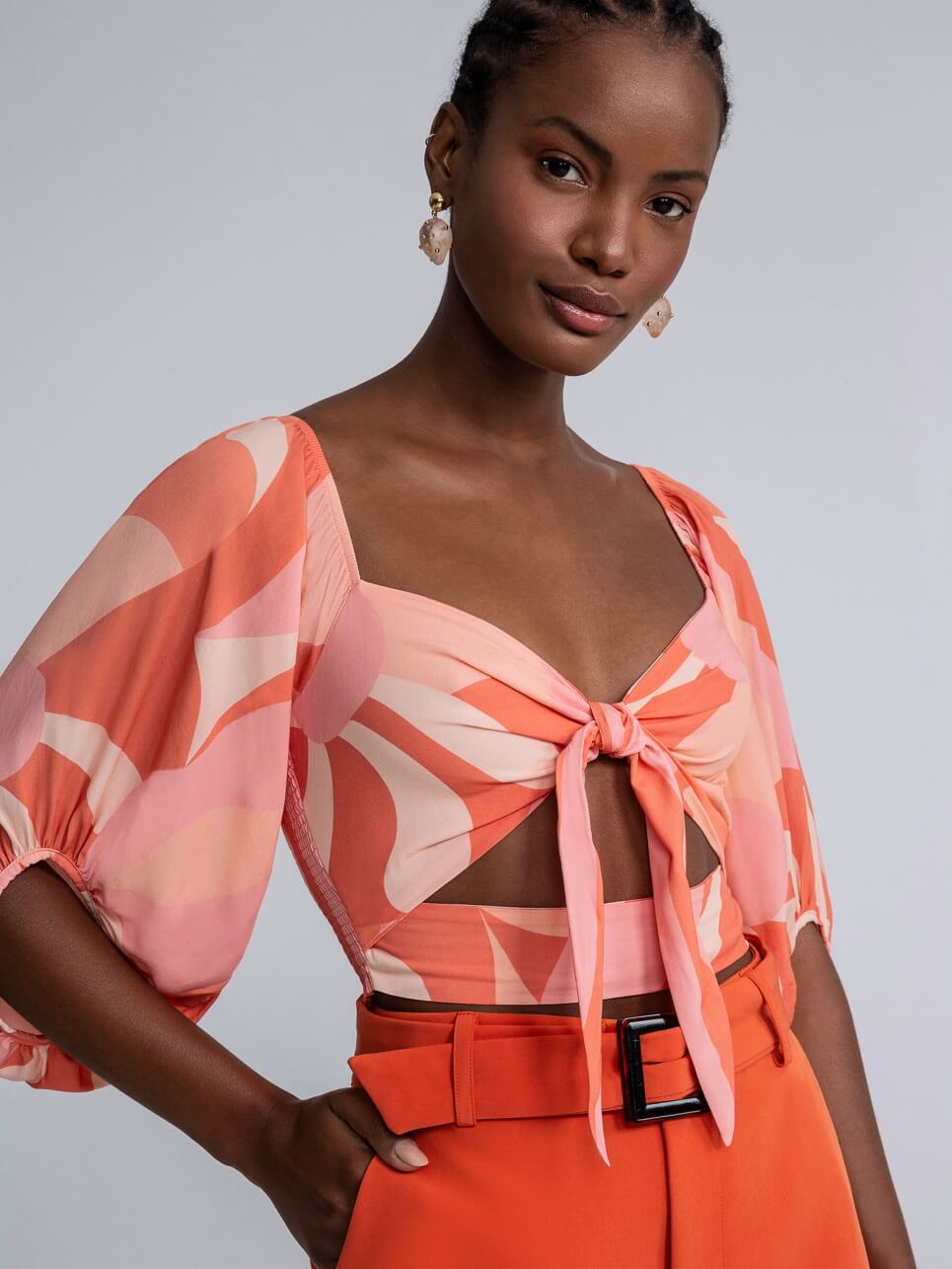 lezalez 4535L Blusa crop top JOLOVERS