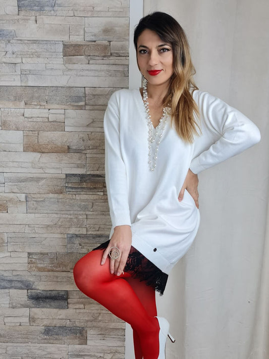 VESTIDO RENDA NO FUNDO