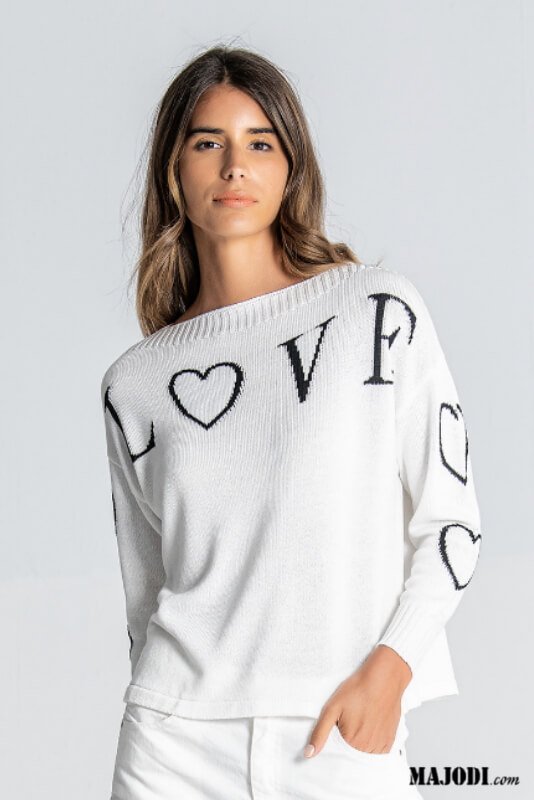 RUGA 1919 Camisola LOVE MAJODI.COM