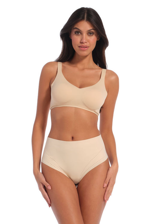 TANGA MODELADORA DE SONHOS: Café com leite / M