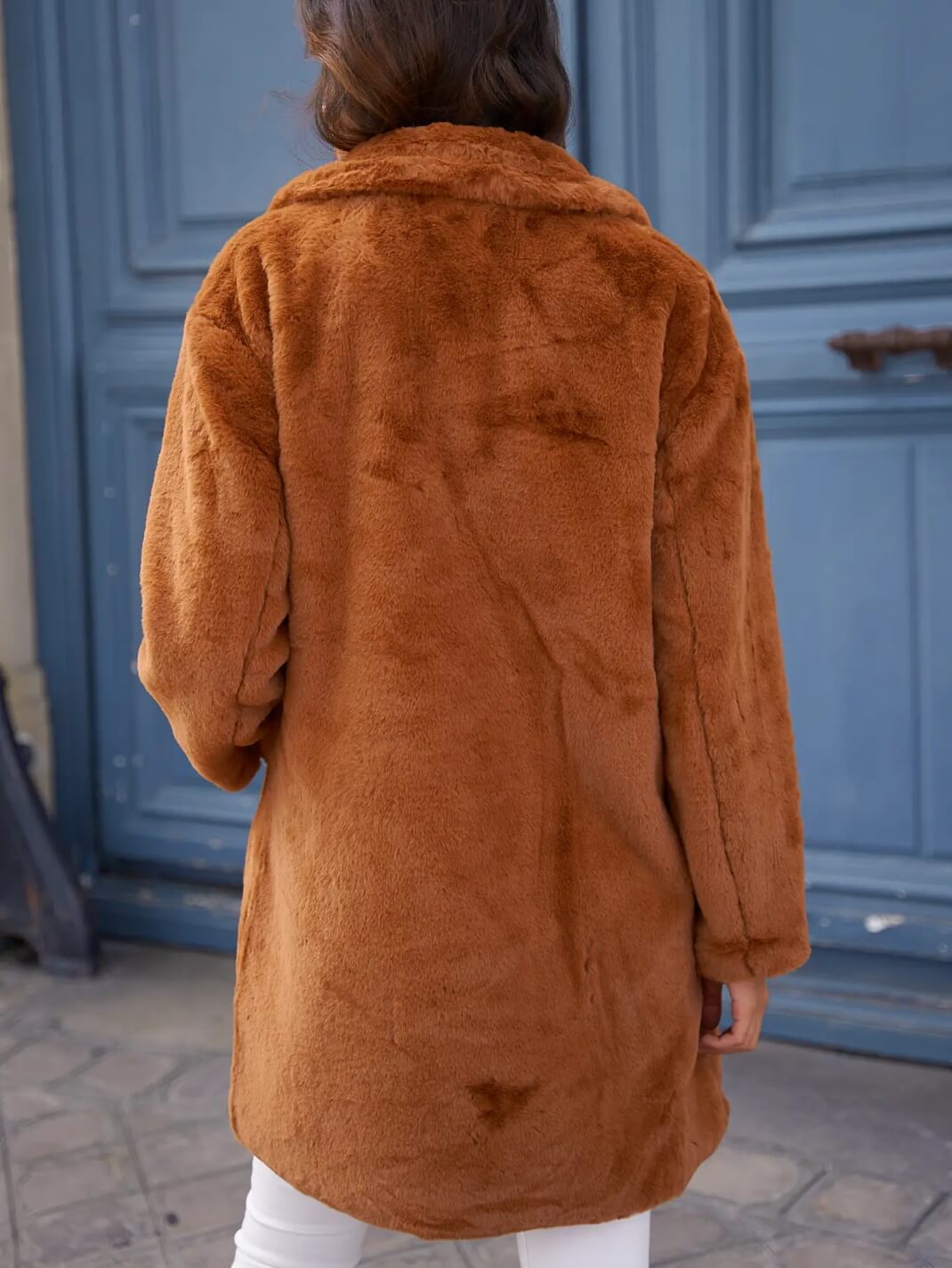 Casaco pelo camel JOLOVERS