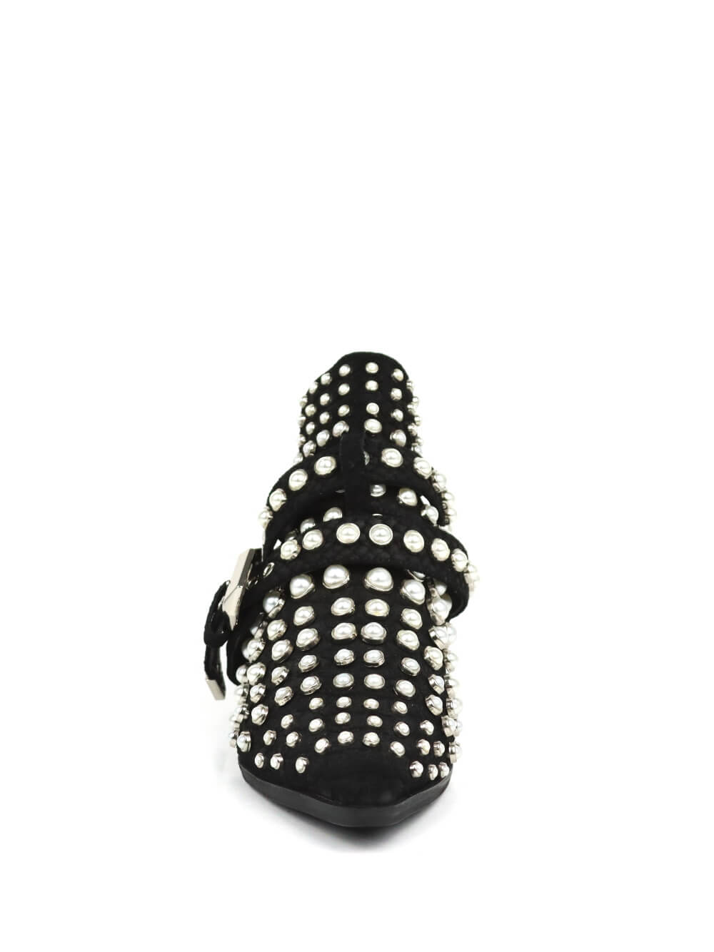 JEFFREY CAMPBELL Mule preta com tachas MAJODI.COM