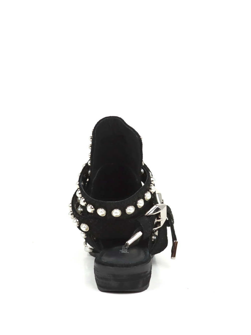 JEFFREY CAMPBELL Mule preta com tachas MAJODI.COM