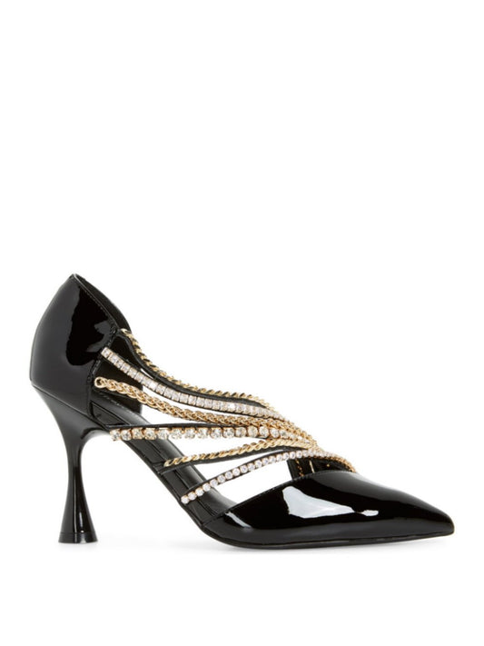 JEFFREY CAMPBELL Stilettos com correntes MAJODI.COM
