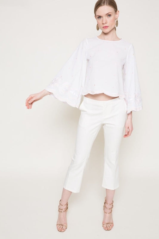 BLUSA MANGA LARGA