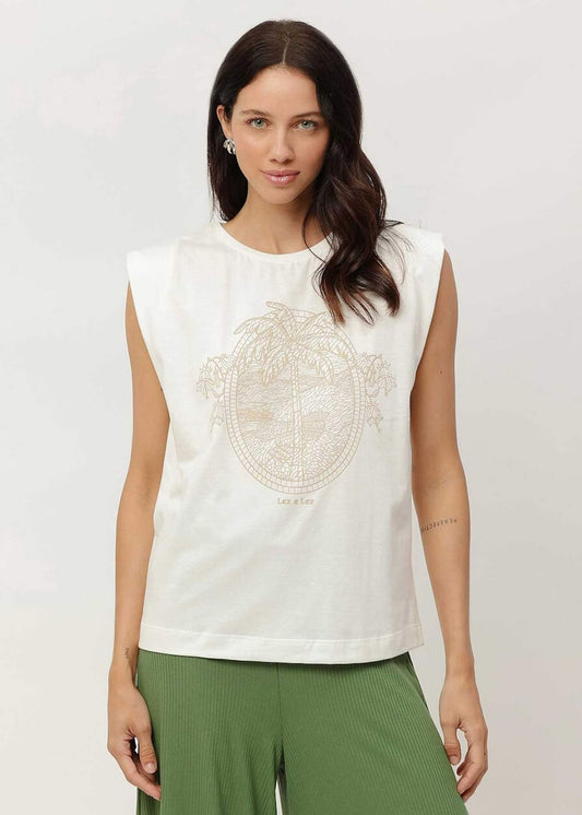 T-SHIRT MUSCLE TEE BRANCA