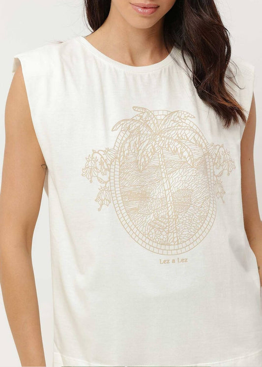 T-SHIRT MUSCLE TEE BRANCA