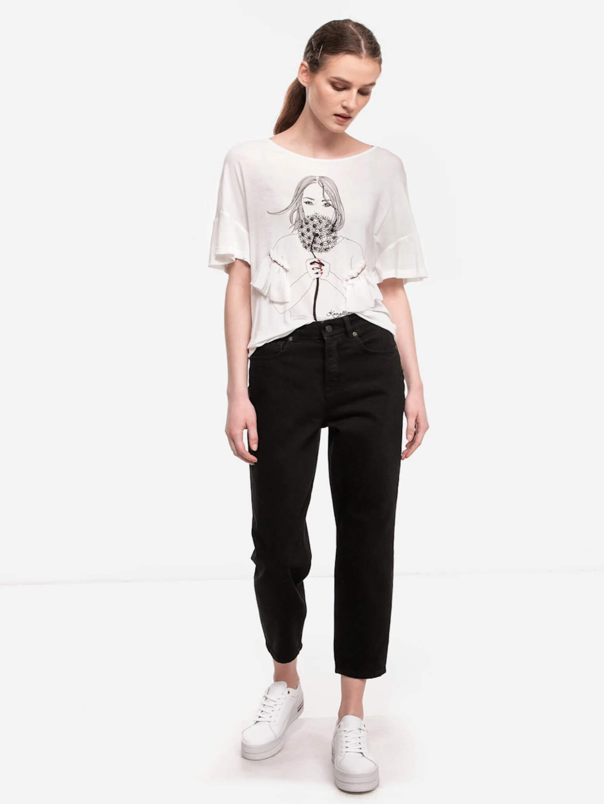 T-Shirt Flor Dente-de-Leão