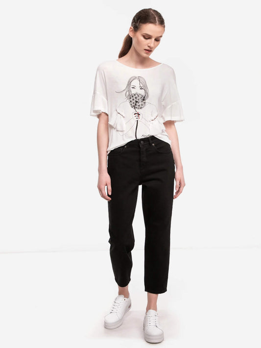T-Shirt Flor Dente-de-Leão