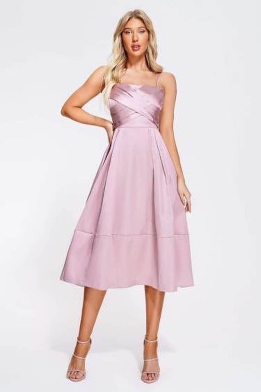 Vestido Midi com Roda