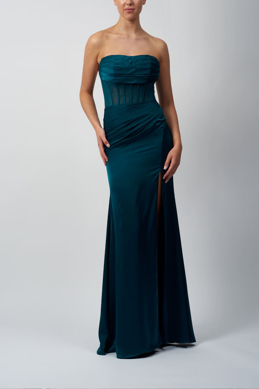 VESTIDO DE CERIMÓNIA ESTILO SEREIA CAI CAI