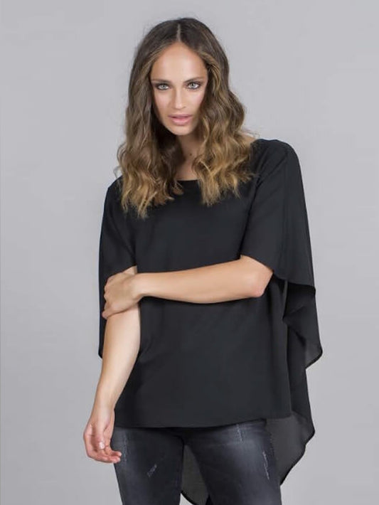 BLUSA EM V NAS COSTAS