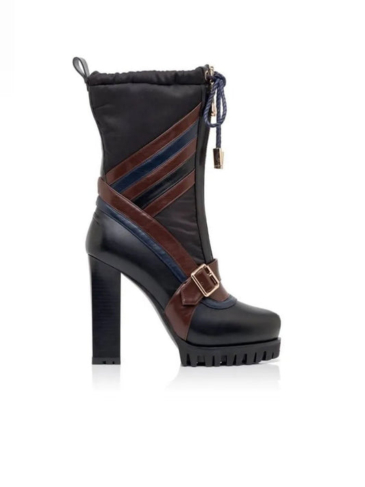 BOTA PRETA C/ FIVELA