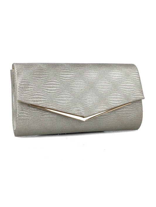 CLUTCH DOURADA COM BRILHO