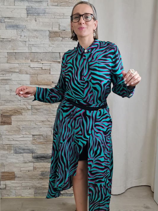 SAIA ESTAMPADA C/ ABERTURA