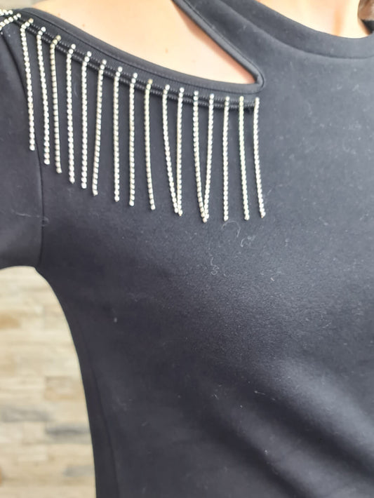 SWEATSHIRT OMBRO DESCOBERTO