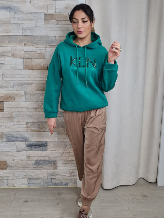 SWEATSHIRT VERDE "KLN"