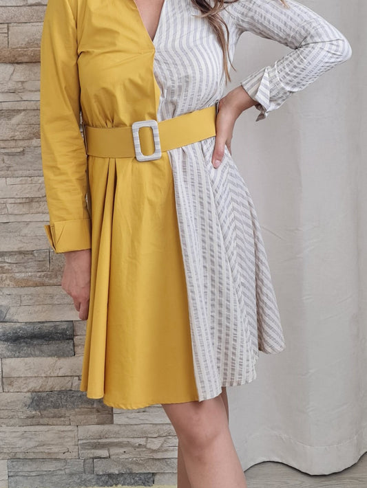 Vestido Bicolor