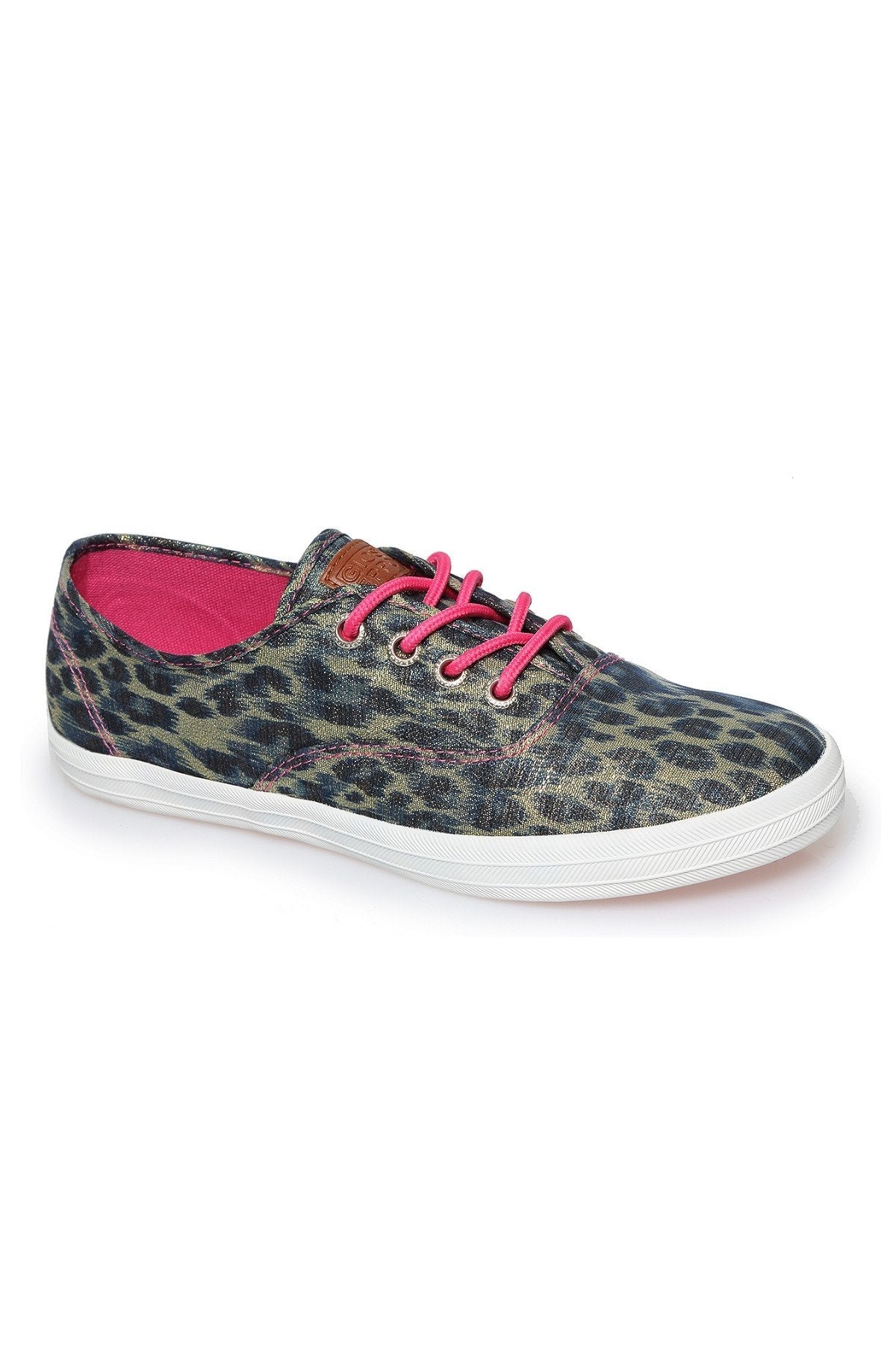 Sapatilhas leopardo azul