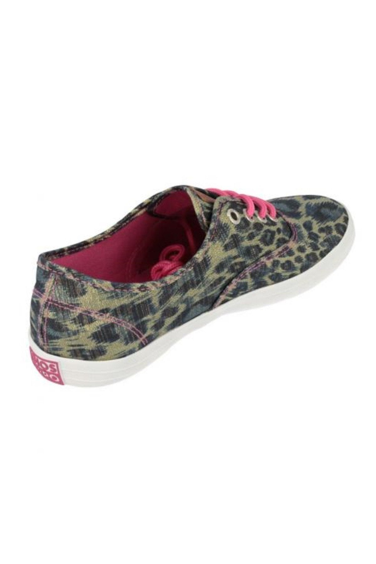 Sapatilhas leopardo azul