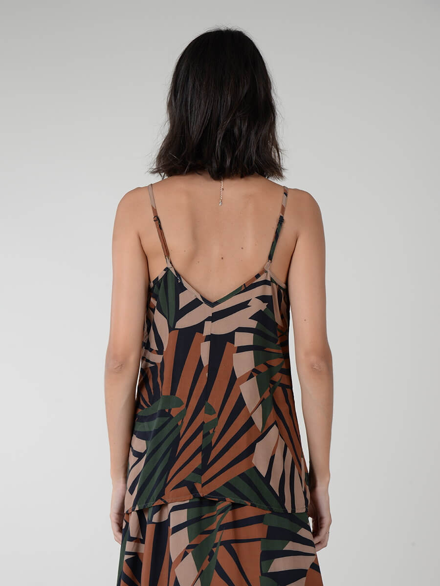 Molly Bracken Top de alcas bamboo MAJODI.COM
