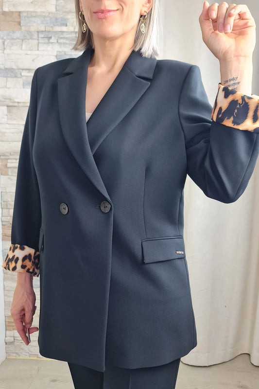 BLAZER TRESPASSADO PRETO