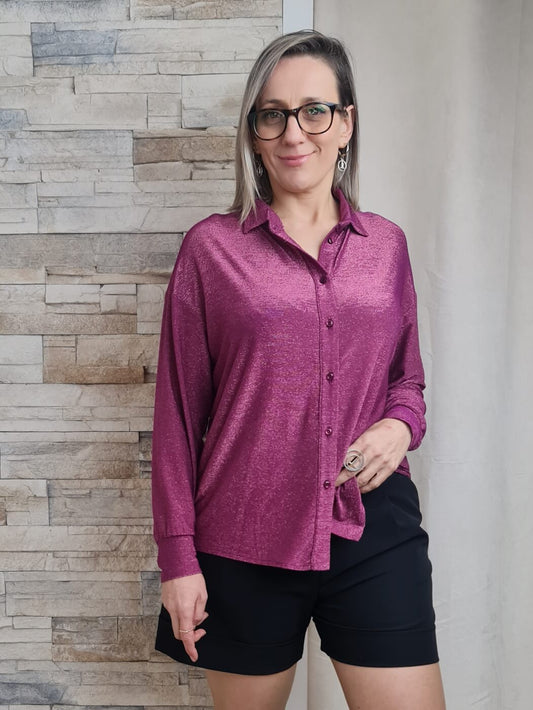 CAMISA COM BRILHO