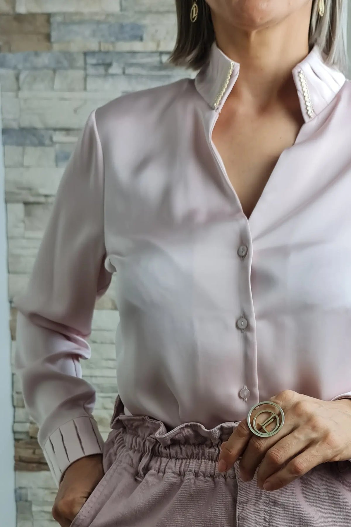 BLUSA ROSA CLARO