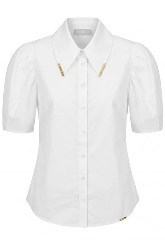 BLUSA COM MANGA BALÃO
