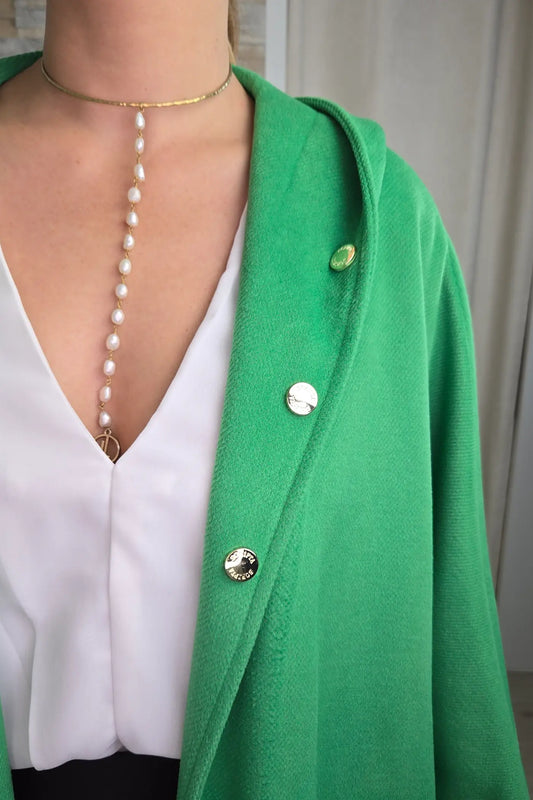 CAPA COM CINTO VERDE