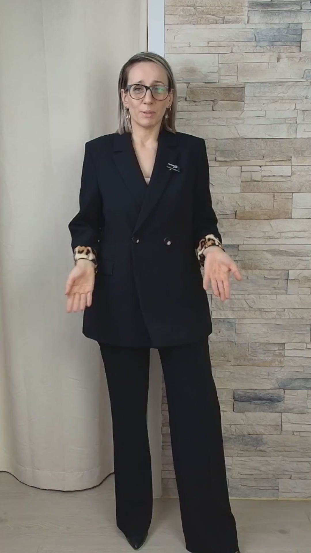 BLAZER TRESPASSADO PRETO