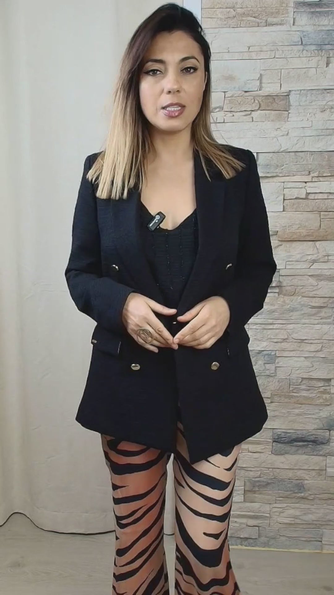 BLAZER TRESPASSADO PRETO