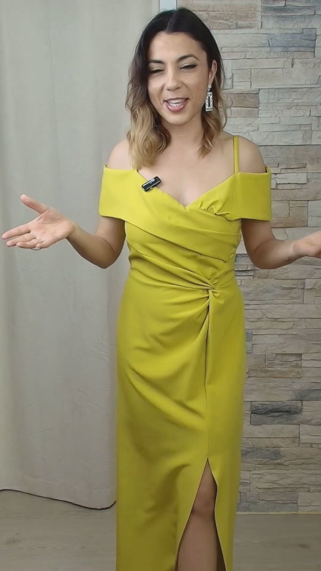 VESTIDO PISTÁCIO