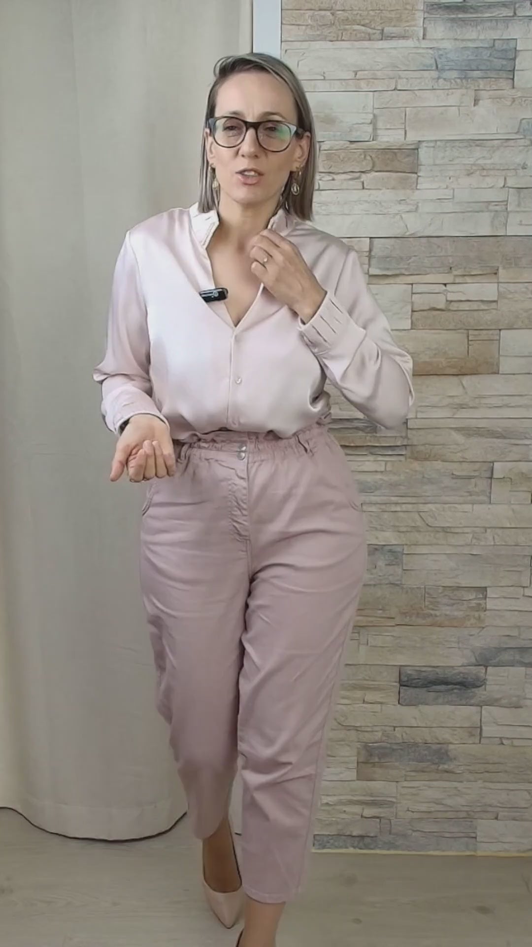 BLUSA ROSA CLARO