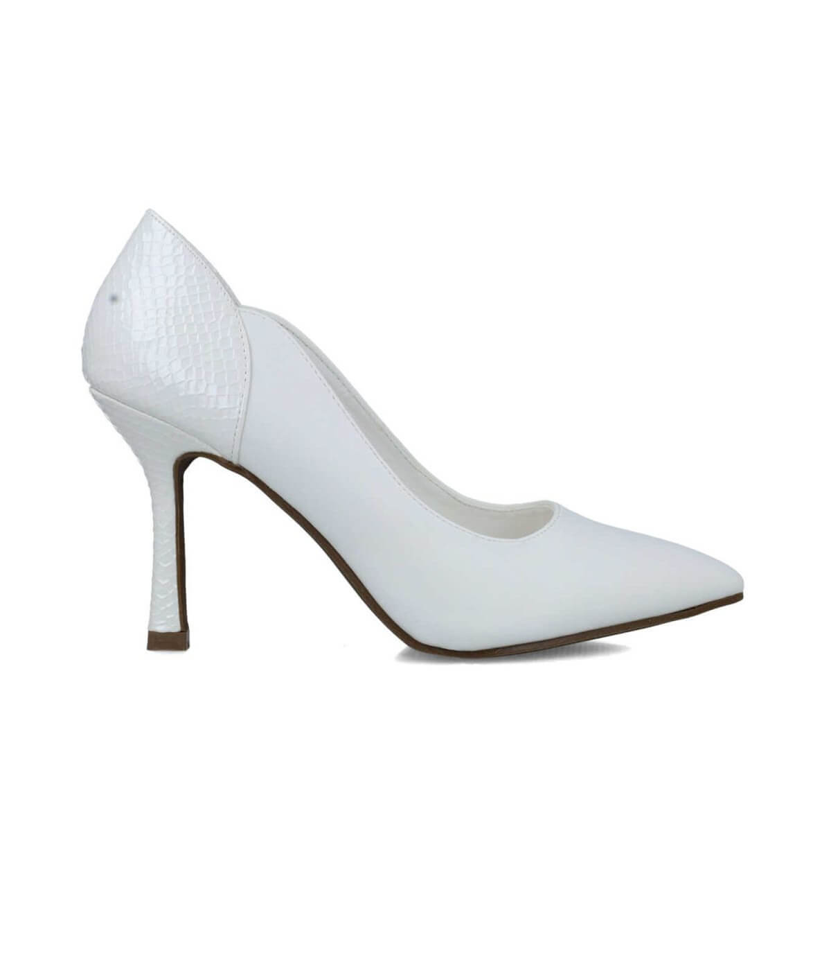 STILETTO DE SALTO ALTO BRANCO