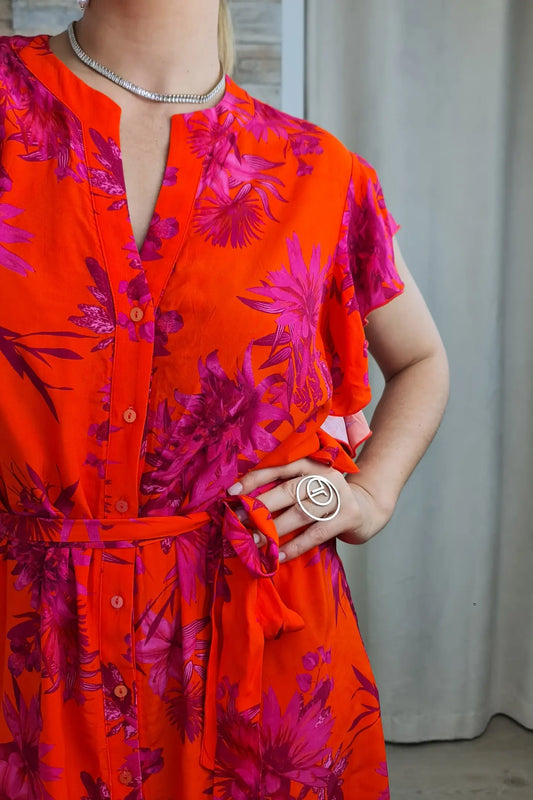 VESTIDO CURTO ESTAMPADO