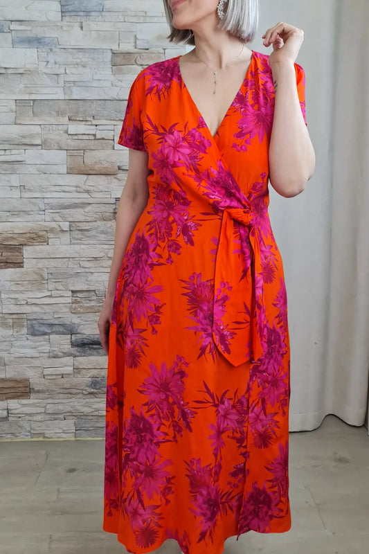 VESTIDO MIDI ESTAMPADO